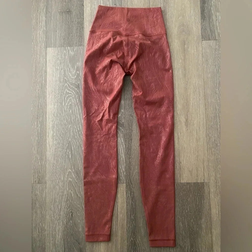 Lululemon Wunder Under High Rise‎ Leggings 28” Shine - Picture 2 of 4